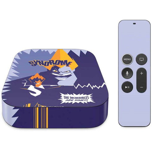 Disney The Incredibles Syndrome Art Apple TV Skin