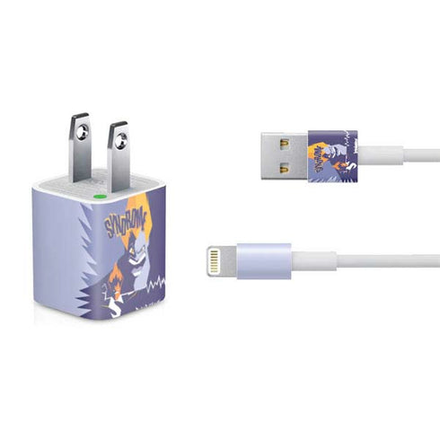 Disney The Incredibles Syndrome Art iPhone Charger (5W USB) Skin