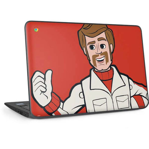Disney Toy Story Duke Caboom HP Chromebook Skin