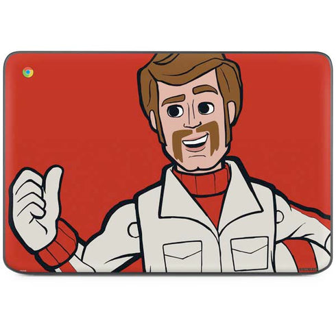 Disney Toy Story Duke Caboom HP Chromebook Skin