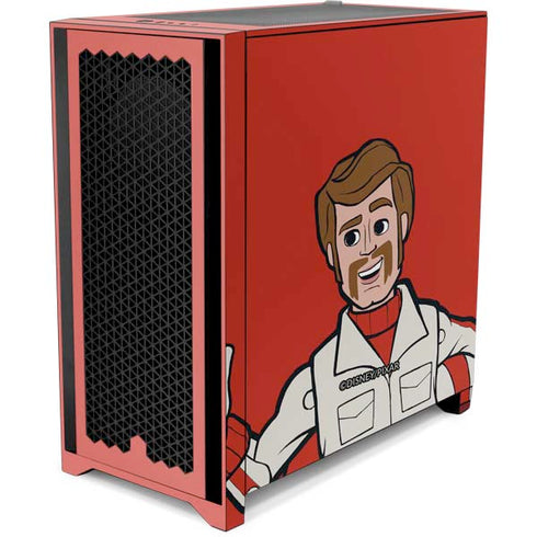 Disney Toy Story Duke Caboom Corsair 4000D Tempered Glass Mid-Tower ATX Case Skin