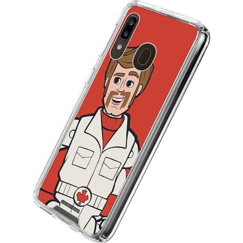 Disney Toy Story Duke Caboom Galaxy A30 Clear Case