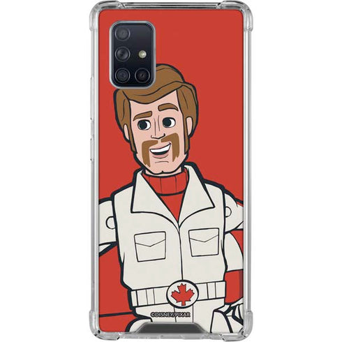 Disney Toy Story Duke Caboom Galaxy A71 5G Clear Case