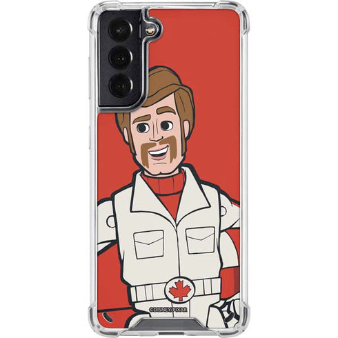Disney Toy Story Duke Caboom Galaxy S21 5G Clear Case