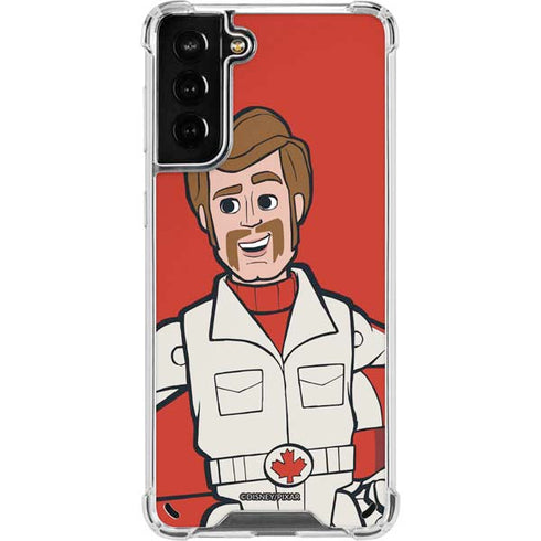 Disney Toy Story Duke Caboom Galaxy S21 Plus 5G Clear Case