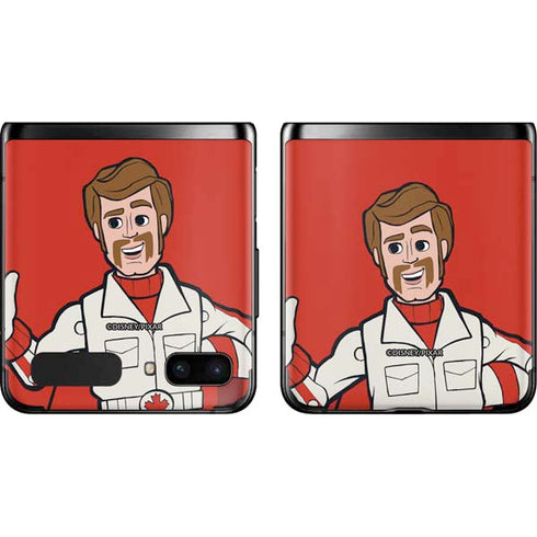 Disney Toy Story Duke Caboom Galaxy Z Flip Skin