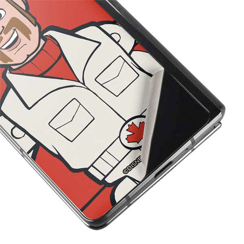 Disney Toy Story Duke Caboom Galaxy Z Fold2 5G Skin
