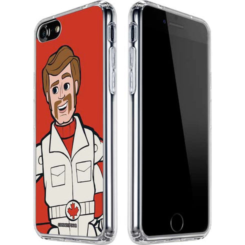 Disney Toy Story Duke Caboom iPhone SE (2nd & 3rd Gen) Clear Case