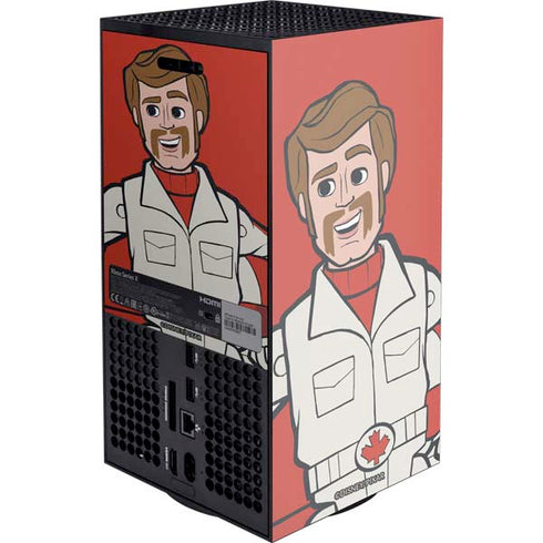 Disney Toy Story Duke Caboom Xbox Series X Console Skin