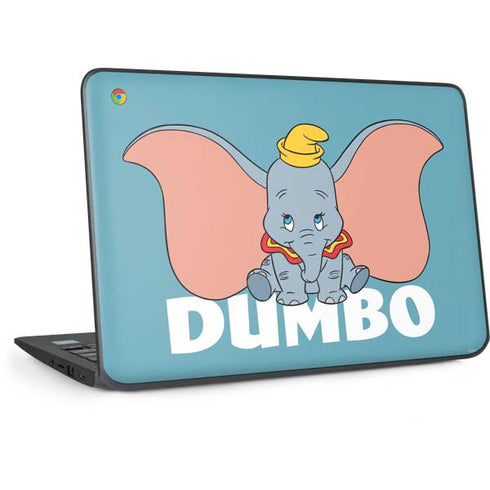 Disney Dumbo Baby Elephant pose HP Chromebook Skin