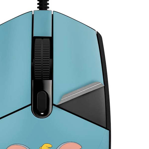 Disney Dumbo Baby Elephant pose G203 Prodigy RGB Wired Gaming Mouse Skin