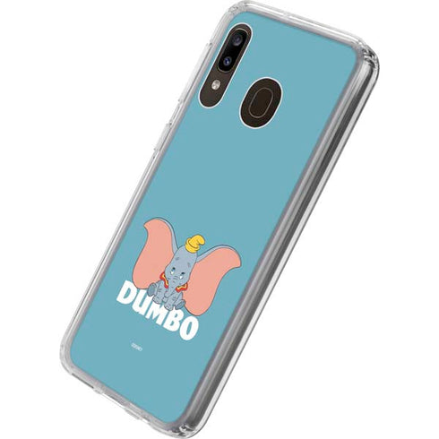 Disney Dumbo Baby Elephant pose Galaxy A20 Clear Case