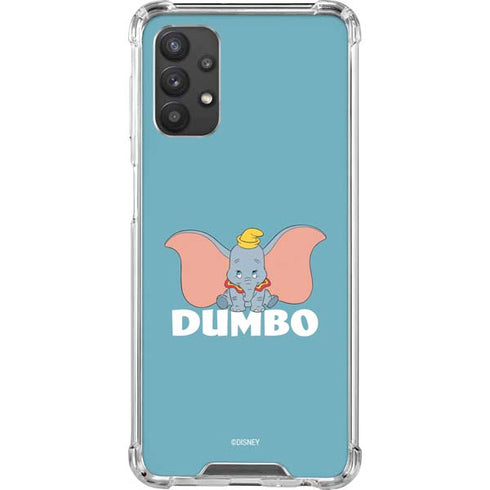 Disney Dumbo Baby Elephant pose Galaxy A32 5G Clear Case