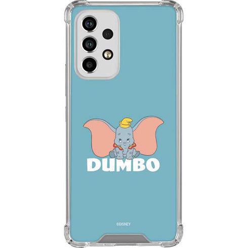 Disney Dumbo Baby Elephant pose Galaxy A53 5G Clear Case