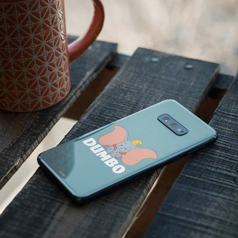 Disney Dumbo Baby Elephant pose Galaxy S10e Skin