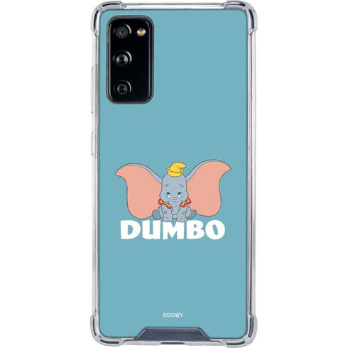 Disney Dumbo Baby Elephant pose Galaxy S20 FE Clear Case