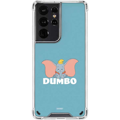 Disney Dumbo Baby Elephant pose Galaxy S21 Ultra 5G Clear Case