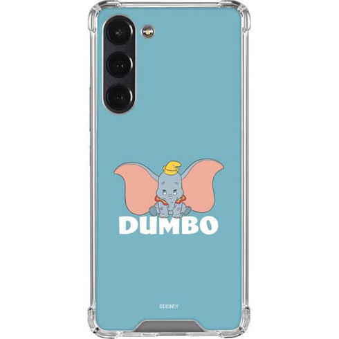 Disney Dumbo Baby Elephant pose Galaxy S23 Plus Clear Case