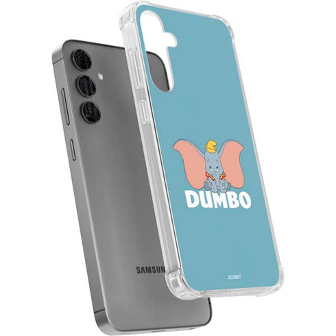 Disney Dumbo Baby Elephant pose Galaxy S24 Plus Clear Case