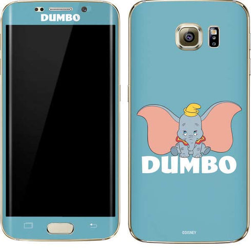 Disney Dumbo Baby Elephant pose Galaxy S7 Edge Skin