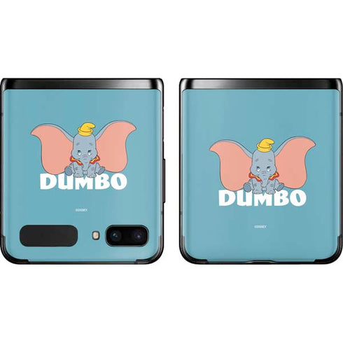 Disney Dumbo Baby Elephant pose Galaxy Z Flip Skin