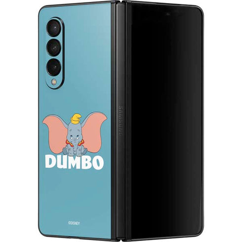 Disney Dumbo Baby Elephant pose Galaxy Z Fold3 5G Skin