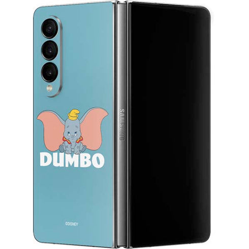 Disney Dumbo Baby Elephant pose Galaxy Z Fold4 5G Skin