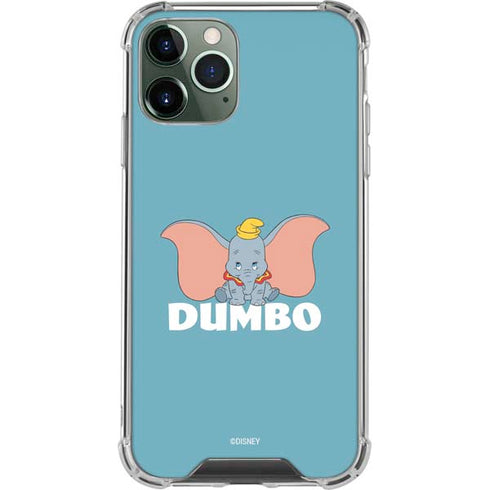 Disney Dumbo Baby Elephant pose iPhone 12 Pro Clear Case