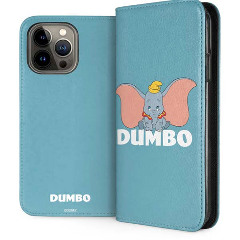 Disney Dumbo Baby Elephant pose iPhone 13 Pro Max Folio Case