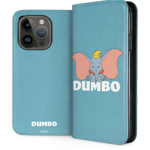 Disney Dumbo Baby Elephant pose iPhone 14 Pro Folio Case
