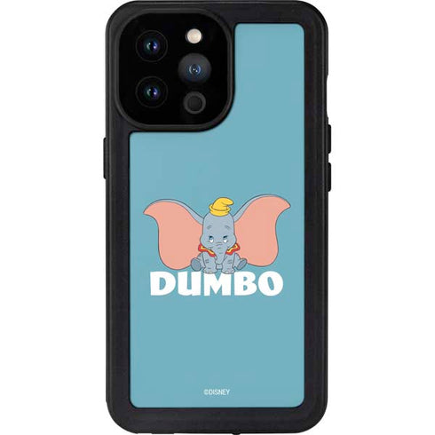 Disney Dumbo Baby Elephant pose iPhone 14 Pro Max Waterproof Case