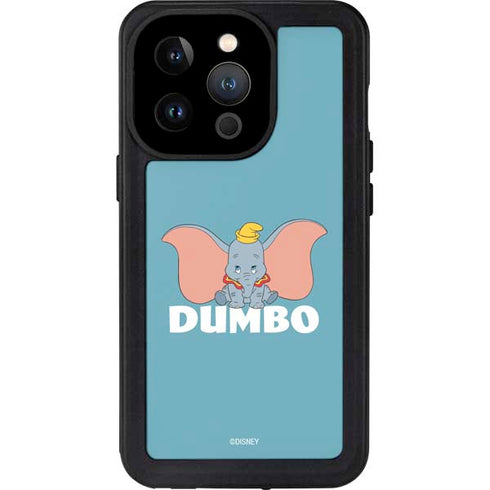Disney Dumbo Baby Elephant pose iPhone 14 Pro Waterproof Case