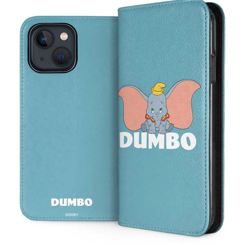 Disney Dumbo Baby Elephant pose iPhone 15 Plus Folio Case