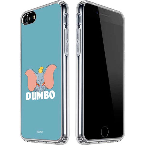 Disney Dumbo Baby Elephant pose iPhone SE (2nd & 3rd Gen) Clear Case
