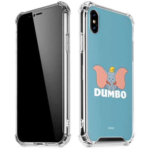 Disney Dumbo Baby Elephant pose iPhone XS Max Clear Case