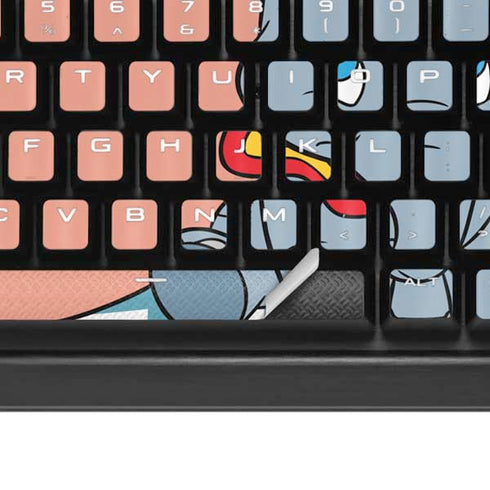 Disney Dumbo Baby Elephant pose K95 RGB PLATINUM Mechanical Gaming Keyboard Skin