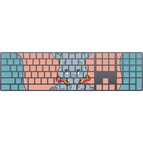 Disney Dumbo Baby Elephant pose Magic Keyboard with Numeric Keypad Skin