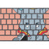 Disney Dumbo Baby Elephant pose Magic Keyboard with Numeric Keypad Skin