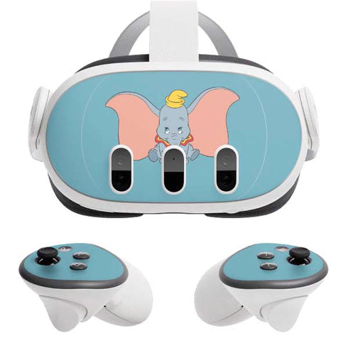 Disney Dumbo Baby Elephant pose Meta Quest 3 Skin