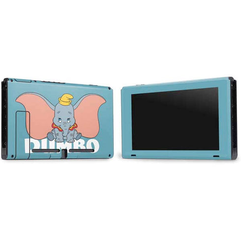 Disney Dumbo Baby Elephant pose Nintendo Switch Bundle Skin