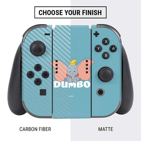 Disney Dumbo Baby Elephant pose Nintendo Switch Bundle Skin