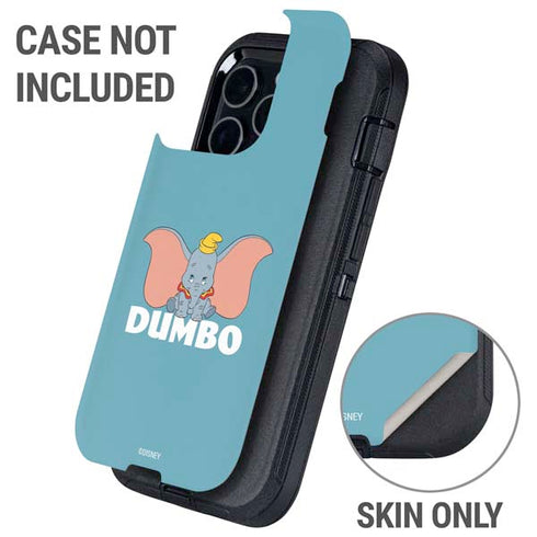Disney Dumbo Baby Elephant pose Otterbox Defender iPhone Skin