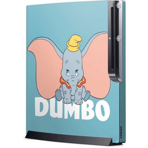 Disney Dumbo Baby Elephant pose Playstation 3 & PS3 Slim Skin