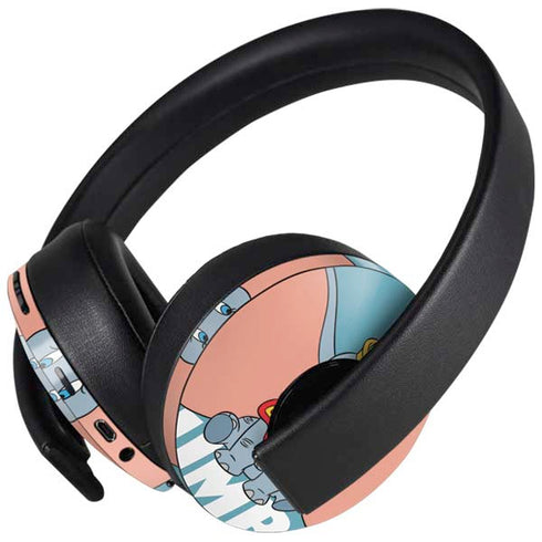 Disney Dumbo Baby Elephant pose PlayStation 4 Gold Wireless Headset Skin