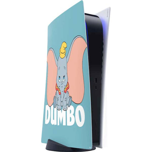 Disney Dumbo Baby Elephant pose PS5 Digital Edition Console Skin