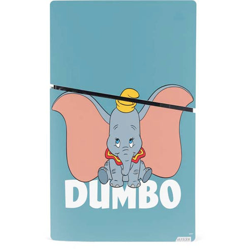 Disney Dumbo Baby Elephant pose PS5 Slim Digital Edition Bundle Skin