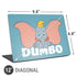 Disney Dumbo Baby Elephant pose Universal Laptop 12in (9.8 x 6.8in) Skin