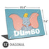 Disney Dumbo Baby Elephant pose Universal Laptop 13in (10.6 x 7.6in) Skin