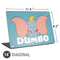 Disney Dumbo Baby Elephant pose Universal Laptop 14in (11.4 x 8.2in) Skin