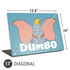Disney Dumbo Baby Elephant pose Universal Laptop 17in (13.8 x 10in) Skin